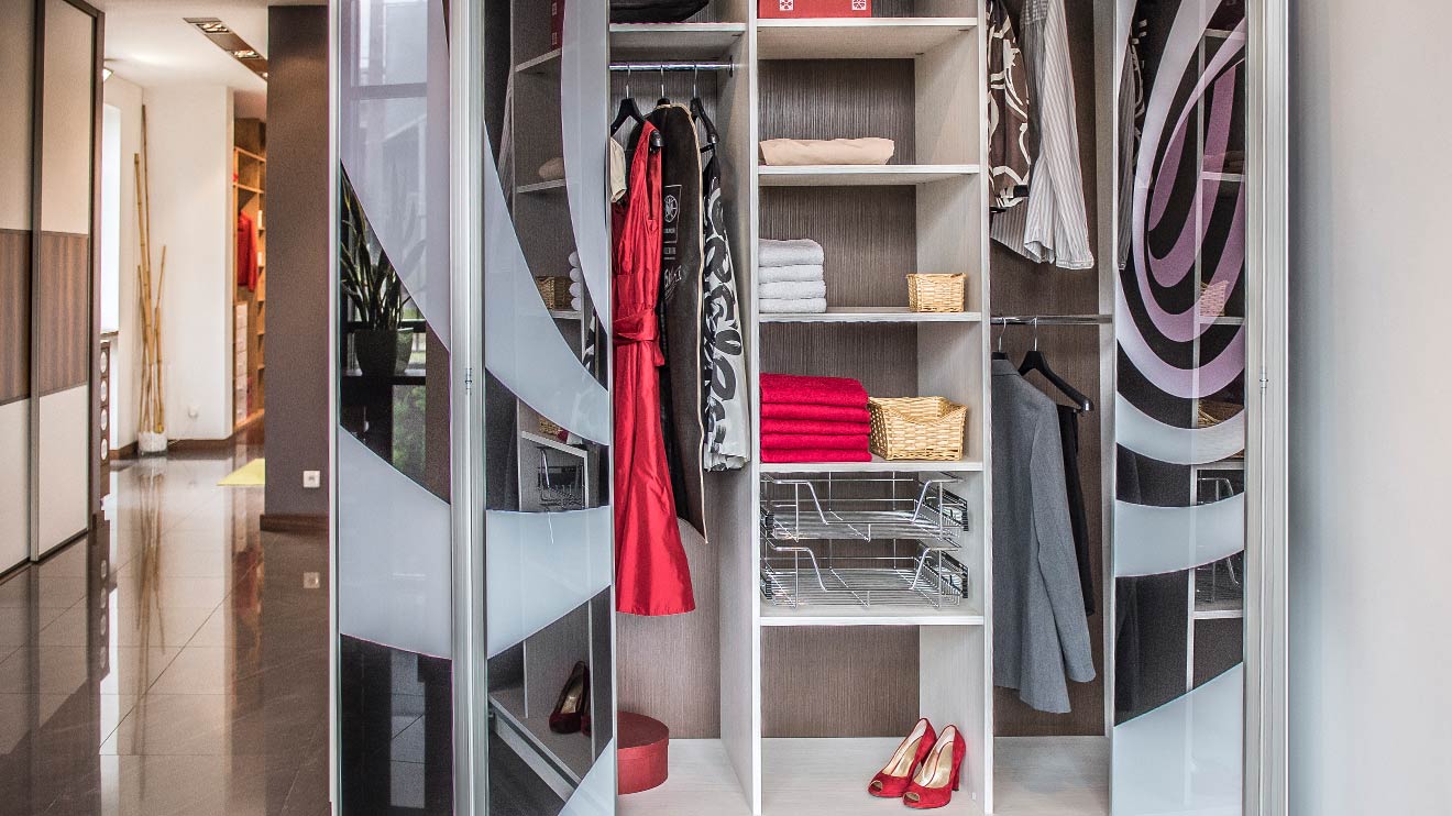 Materials for the wardrobes - compartments | Komandor Ireland | Furniture