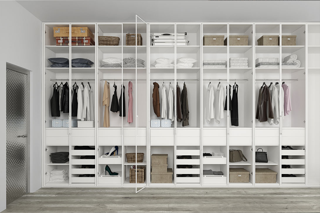 built-in wardrobes