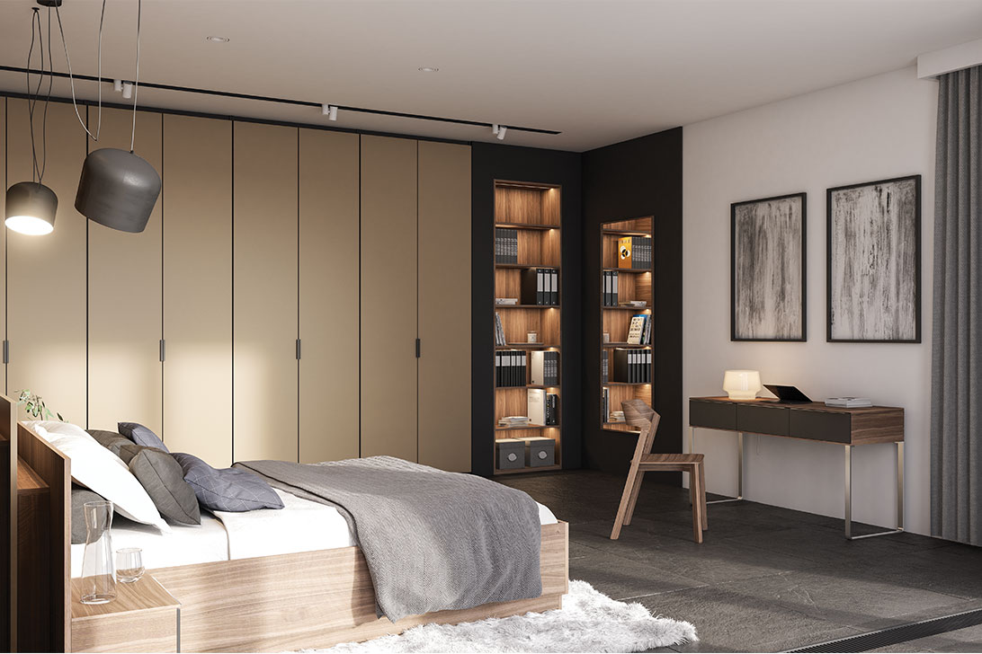 built-in wardrobes